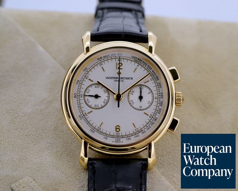 Image of Vacheron Constantin Les Historiques Chronograph 18K Yellow Gold