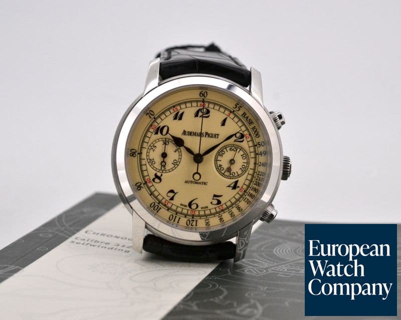 Image of Audemars Piguet Jules Audemars Chronograph 18K White Gold 