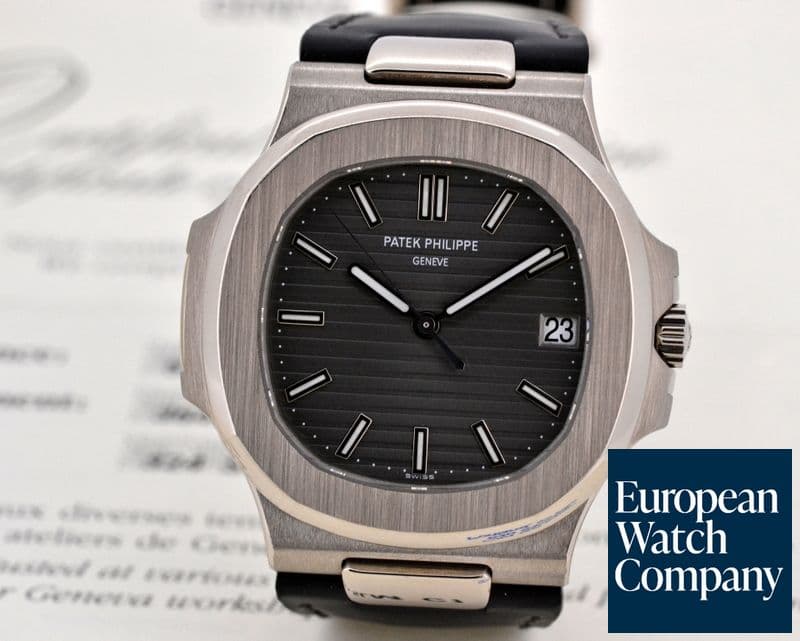 Image of Patek Philippe Nautilus Grey Dial 18K White Gold 