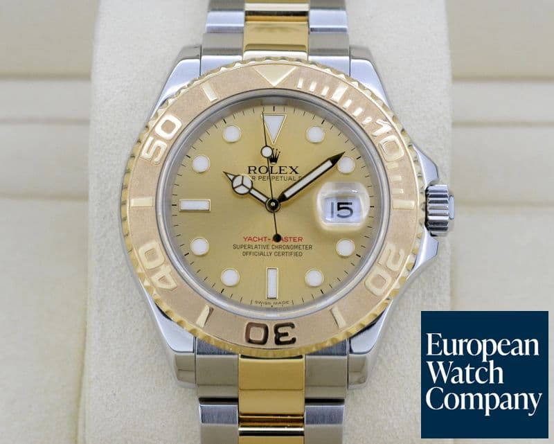 Image of Rolex Yacht Master Champagne Dial 18K / SS  