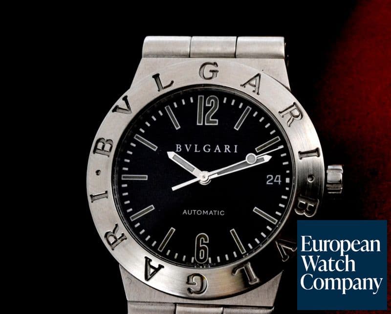 Image of Bulgari Diagono Automatic Black Dial SS / SS