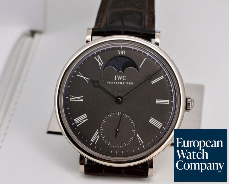 Image of IWC Portofino Vintage Collection Moon 18K White Gold