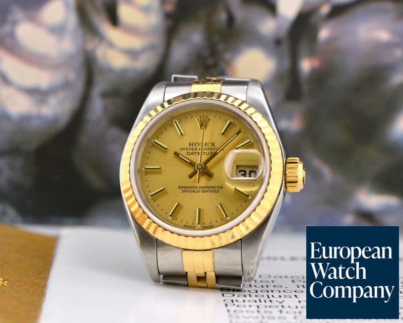 Image of Rolex Lady Datejust Jubilee Champagne Dial 18K Yellow Gold / SS