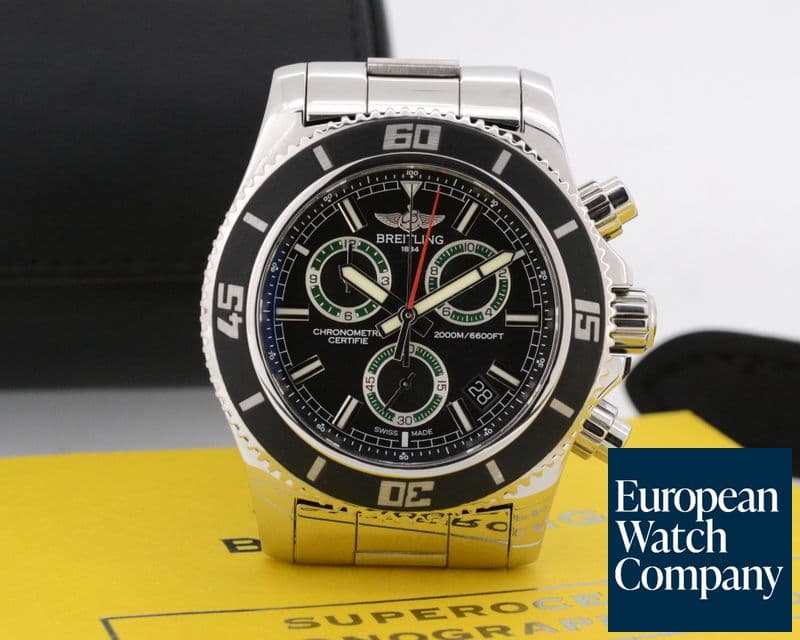 Image of Breitling Superocean Chronograph M2000 Quartz SS / SS