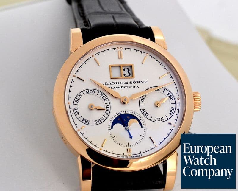 Image of A. Lange and Sohne Saxonia Annual Calendar 18K Rose Gold 