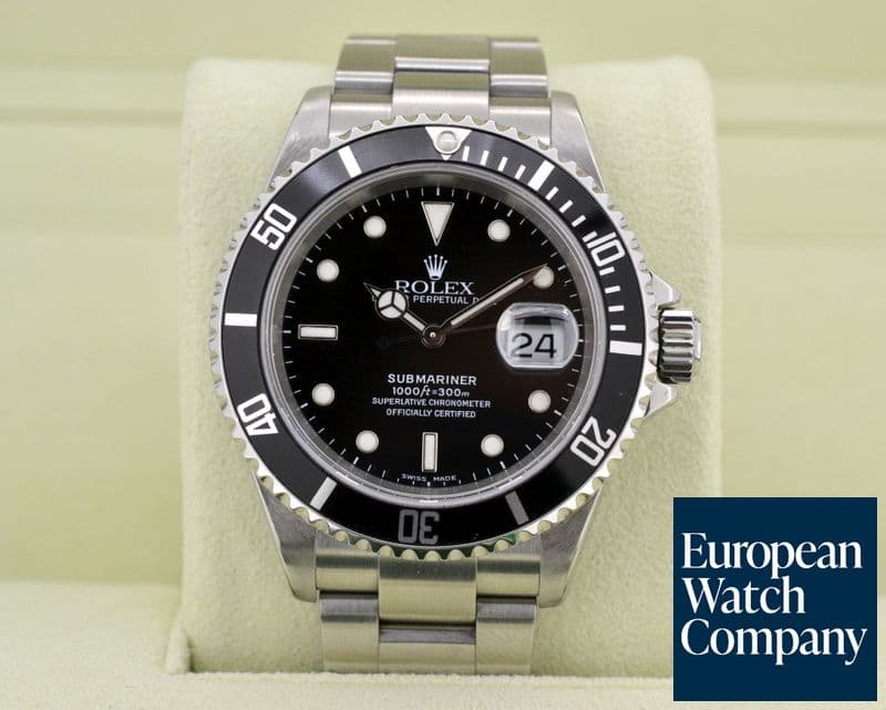 Image of Rolex Submariner SS Black Dial 