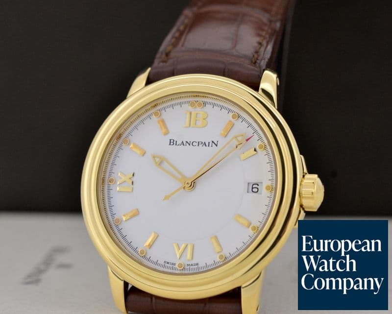 Image of Blancpain Leman Automatic 18K Yellow Gold