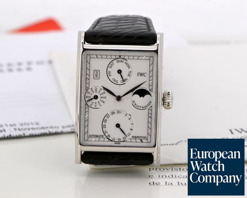 Image of IWC Novecento Perpetual Calendar Platinum