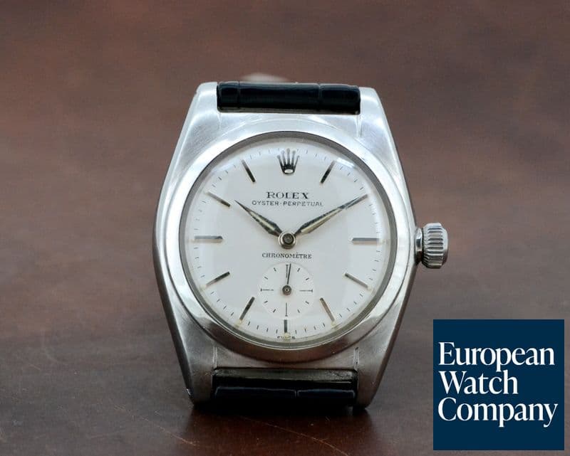 Image of Rolex Vintage Bubbleback Circa 1940 SS 