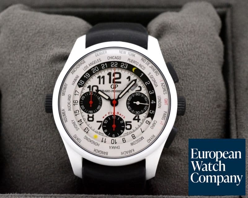 Image of Girard Perregaux World Time WW.TC White Ceramic Limited