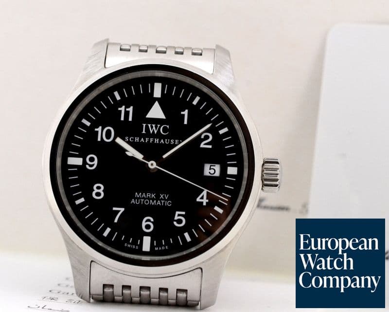 Image of IWC Mark XV Black Dial SS / SS