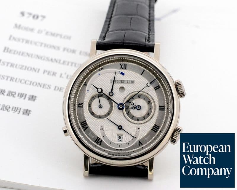 Image of Breguet GMT Alarm "Le Reveil du Tsar" 18K White Gold 

