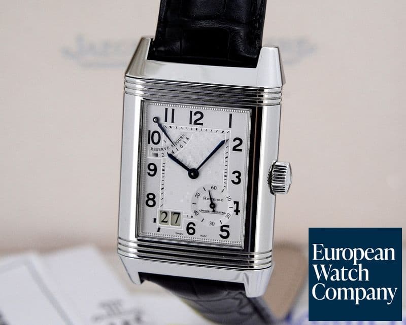 Image of Jaeger LeCoultre Grande Date Reverso SS / Alligator 