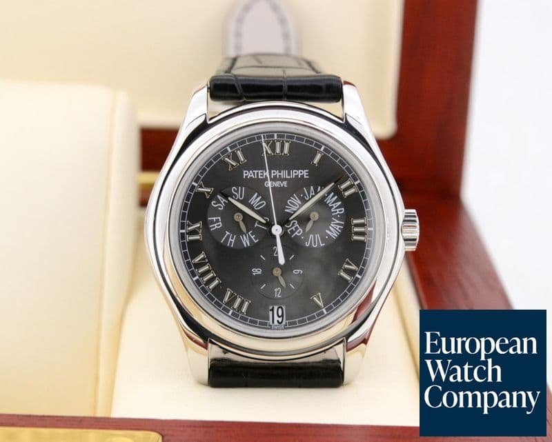 Image of Patek Philippe Annual Calendar 18K White Gold Grey Dial 