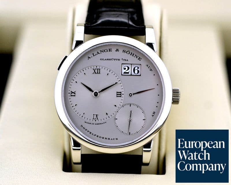 Image of A. Lange and Sohne Lange 1 Platinum "STEALTH" Silver Dial