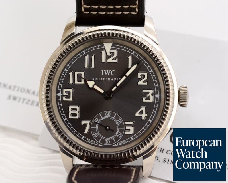 Image of IWC Vintage Collection Pilot Watch 18K White Gold