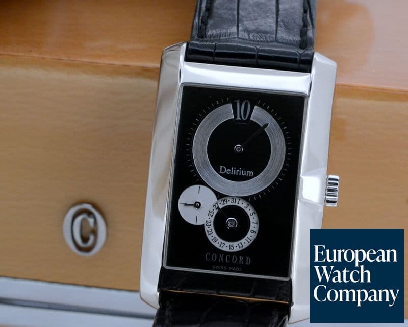 Image of Concord Delirium 18K White Gold Manual Wind La Nuit              