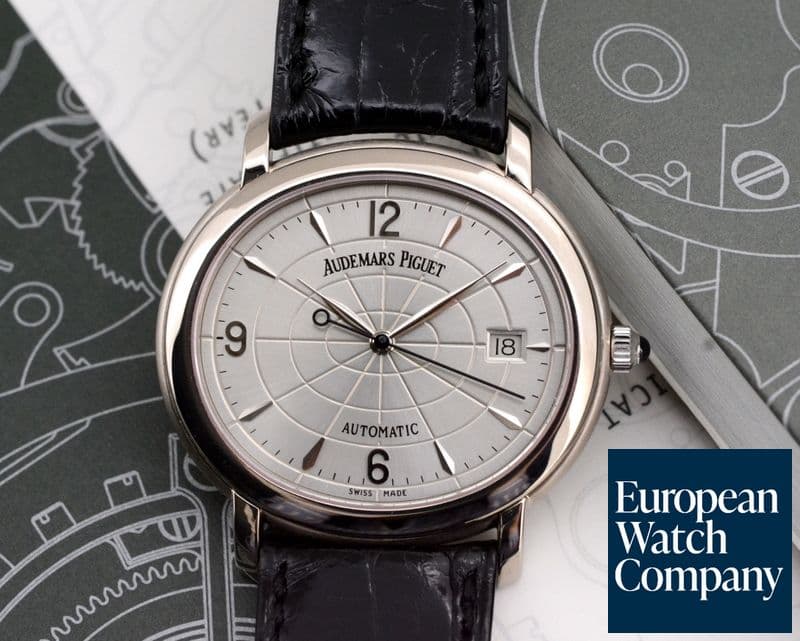 Image of Audemars Piguet Millenary Automatic 18K White Gold / Deployant