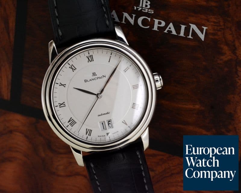Image of Blancpain Villeret Big Date 18K White Gold