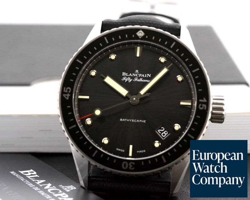 Image of Blancpain Fifty Fathoms Bathyscaphe SS 