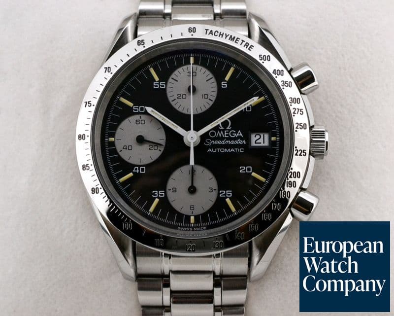 Image of Omega Speedmaster Automatic Chronograph Black Dial SS 