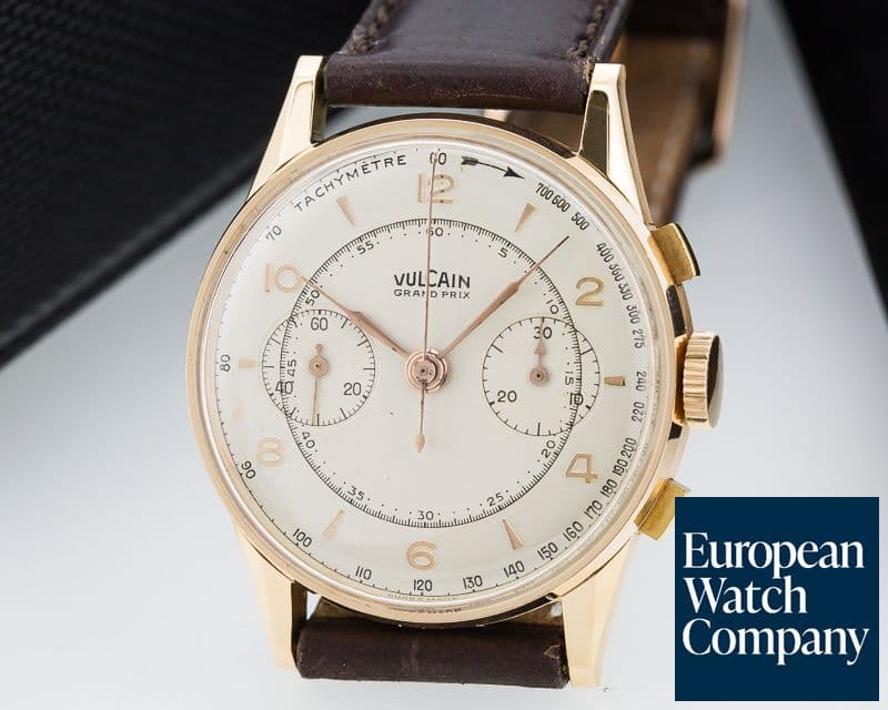 Image of Vulcain Vintage Chronograph 18K Rose Gold