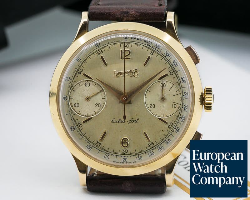 Image of Eberhard Vintage Extra Fort 18K Rose Gold