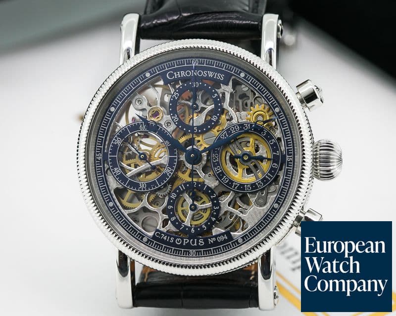 Image of Chronoswiss Opus SS Dark Blue Accents