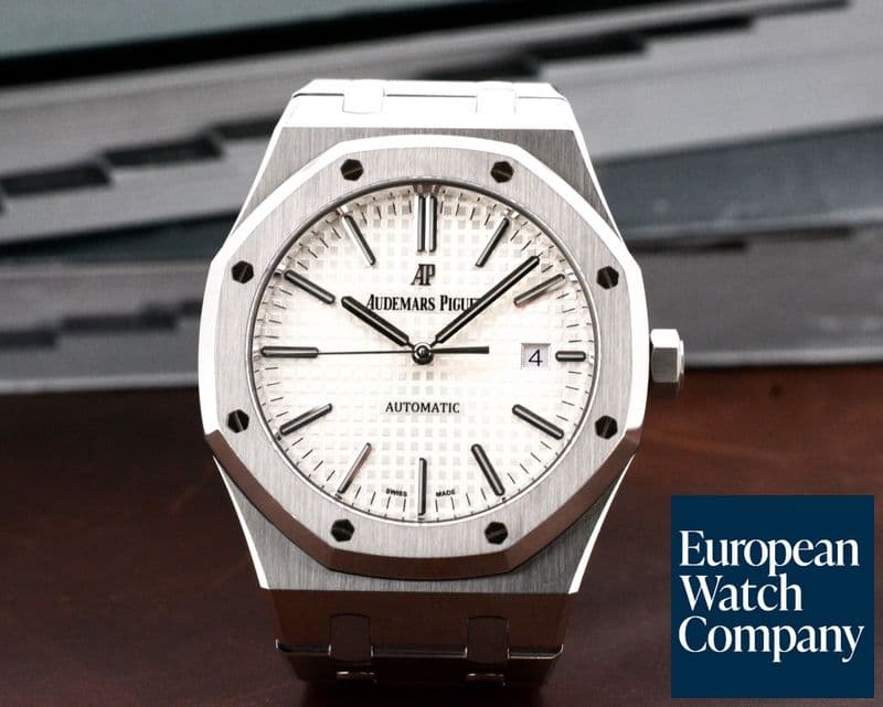 Image of Audemars Piguet Royal Oak White Dial SS / SS 