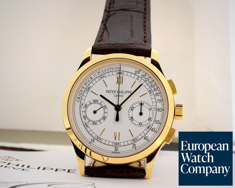 Image of Patek Philippe Chronograph 18K Yellow Gold 