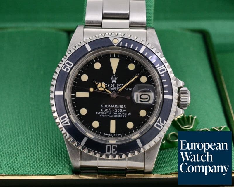 Image of Rolex Submariner Box and Papers SS Circa 1978