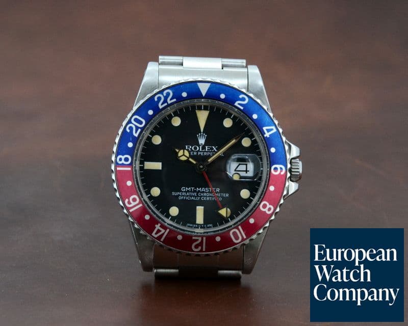 Image of Rolex GMT Master Blue / Red "Pepsi Bezel" Circa 1982