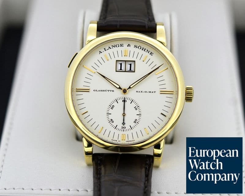 Image of A. Lange and Sohne Grand Langematik Date 18K Yellow Gold