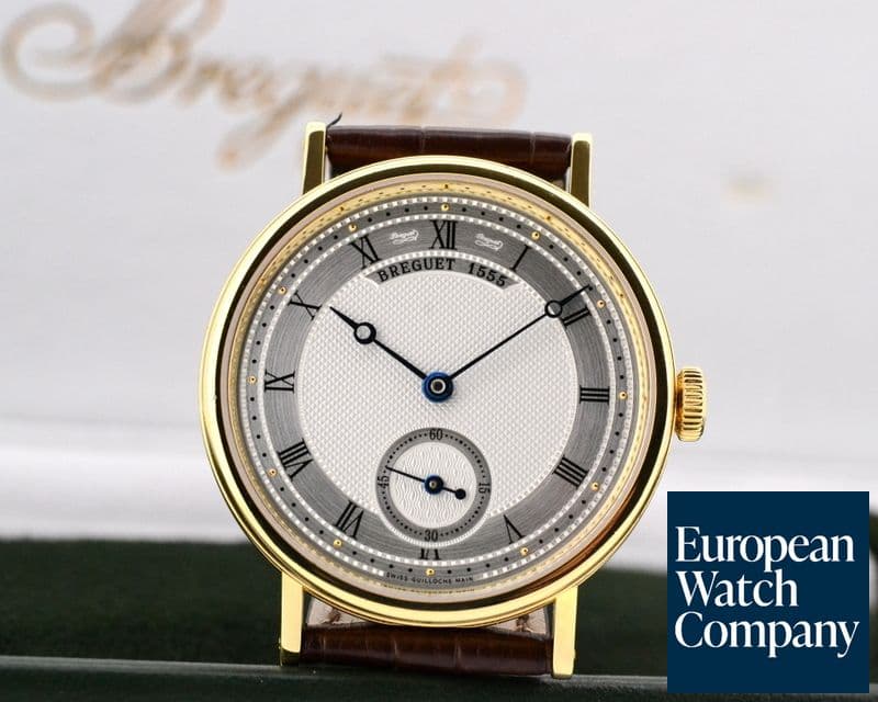 Image of Breguet Classic Manual Wind Power Reserve 18K Yellow Gold
