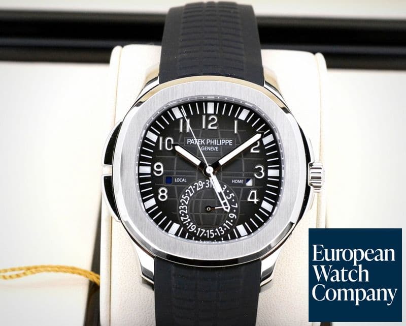 Image of Patek Philippe Aquanaut Travel Time SS / Rubber 