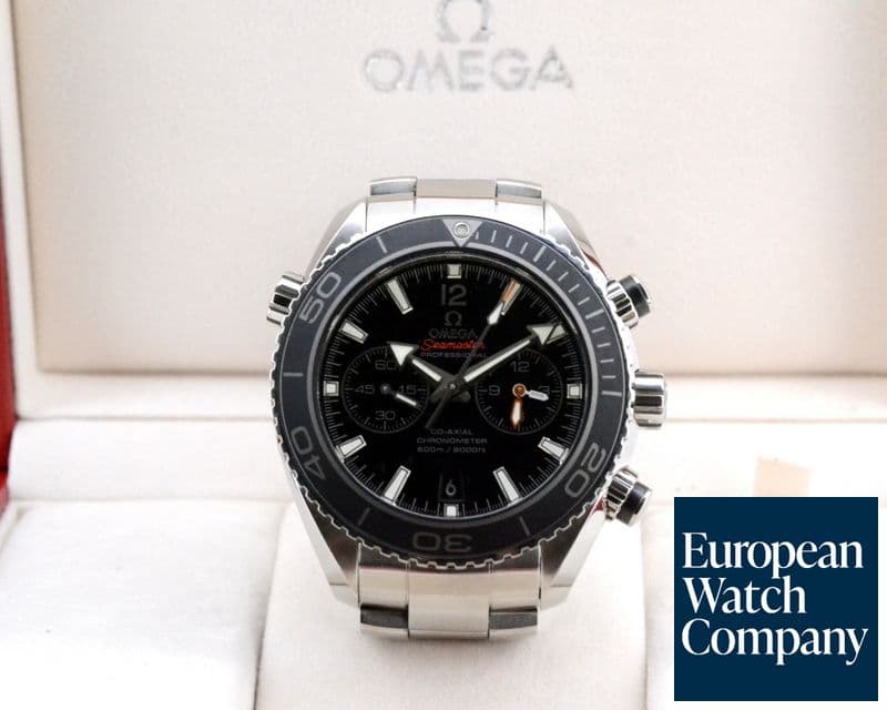 Image of Omega Planet Ocean Co-Axial Chronograph Black Dial SS / SS