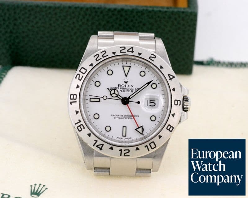 Image of Rolex Explorer II White Dial 
