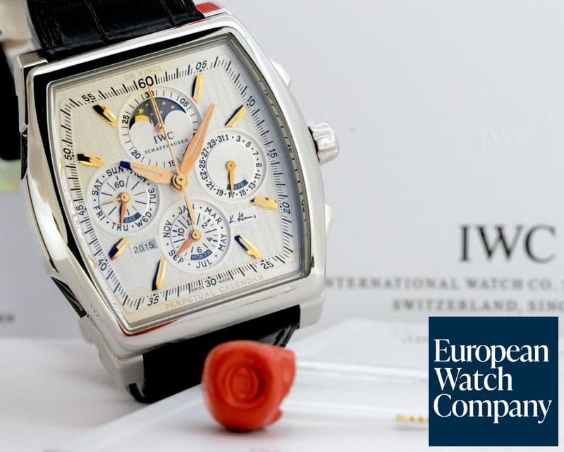Image of IWC Da Vinci Kurt Klaus Perpetual Calendar Chronograph SS 