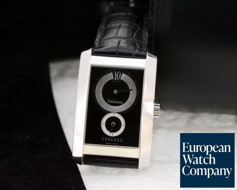 Image of Concord Delirium 18K White Manual Wind