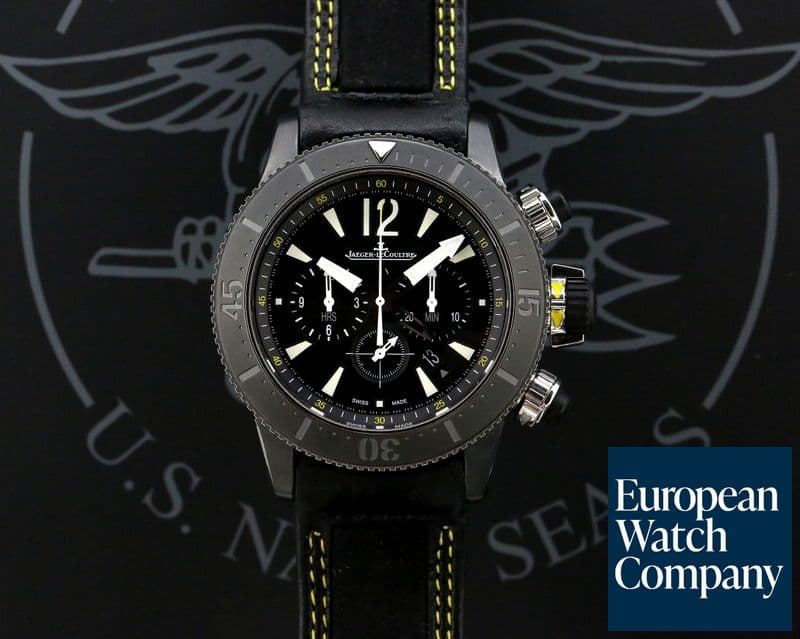 Image of Jaeger LeCoultre Master Compressor Diving Chronograph GMT
Navy Seals / Calfskin  