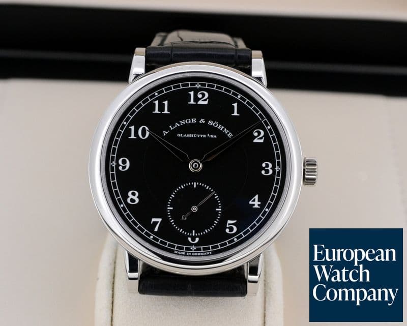 Image of A. Lange and Sohne 200th Anniversary F.A Lange 1815 Platinum Black Dial