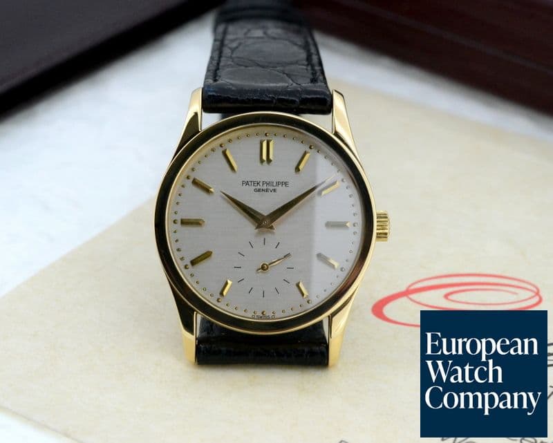Image of Patek Philippe Calatrava Manual Wind 18K Yellow Gold 