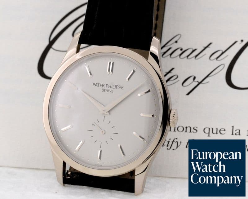 Image of Patek Philippe Calatrava 18K White Gold Manual Wind