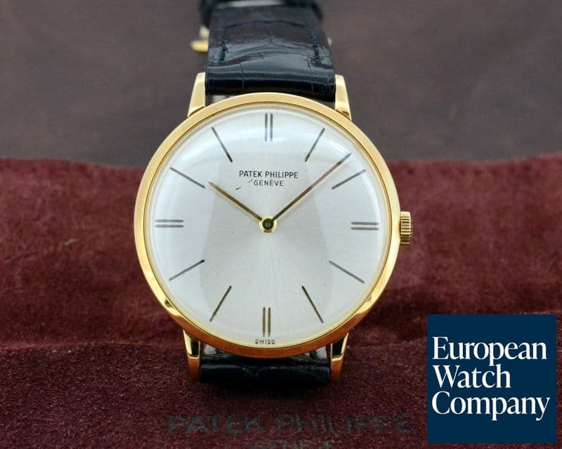 Image of Patek Philippe Vintage Manual Wind 18k Yellow Gold