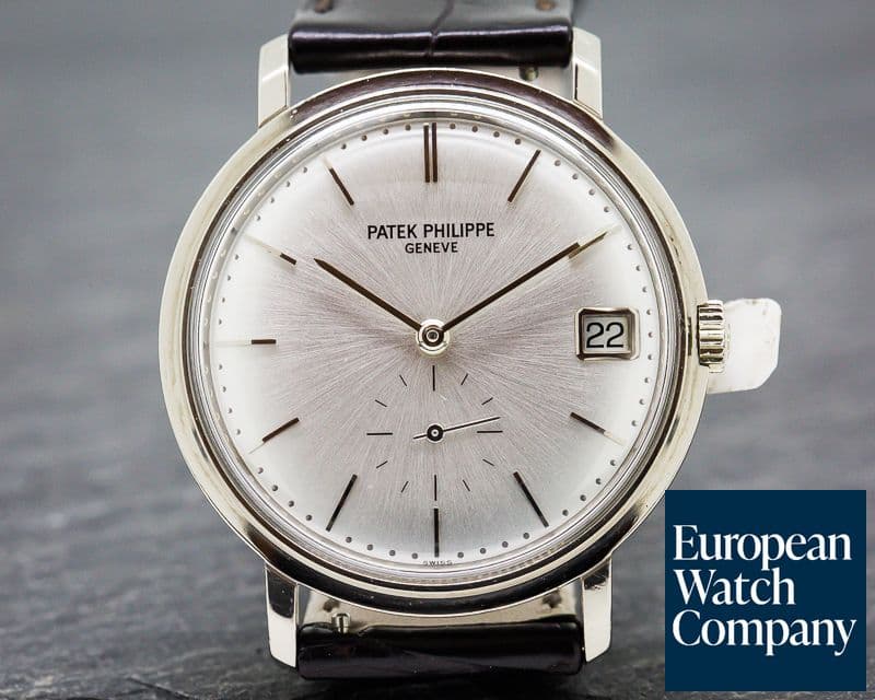 Image of Patek Philippe 3445G Vintage Calatrava Automatic 18K White Gold 