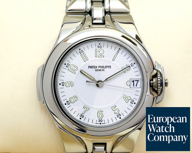 Image of Patek Philippe Sculpture White Dial SS 