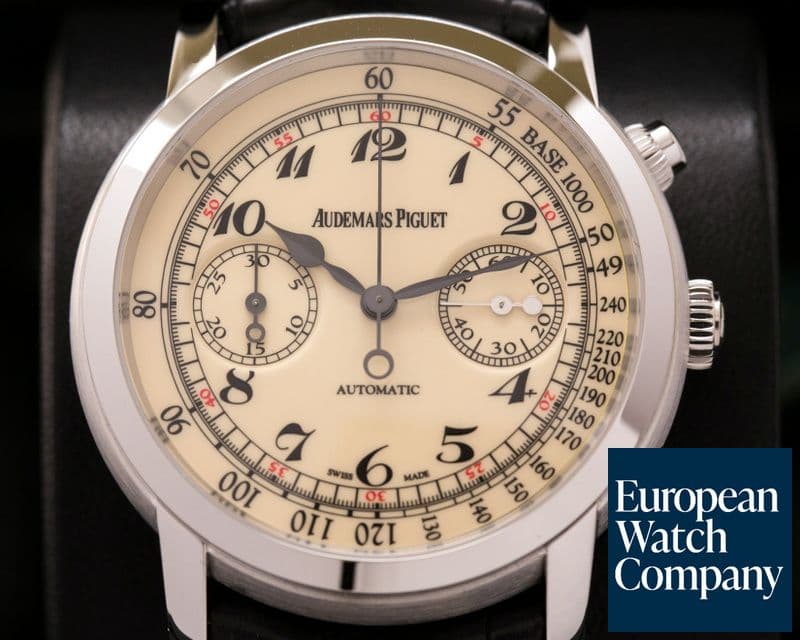 Image of Audemars Piguet Jules Audemars Chronograph 18K White Gold 