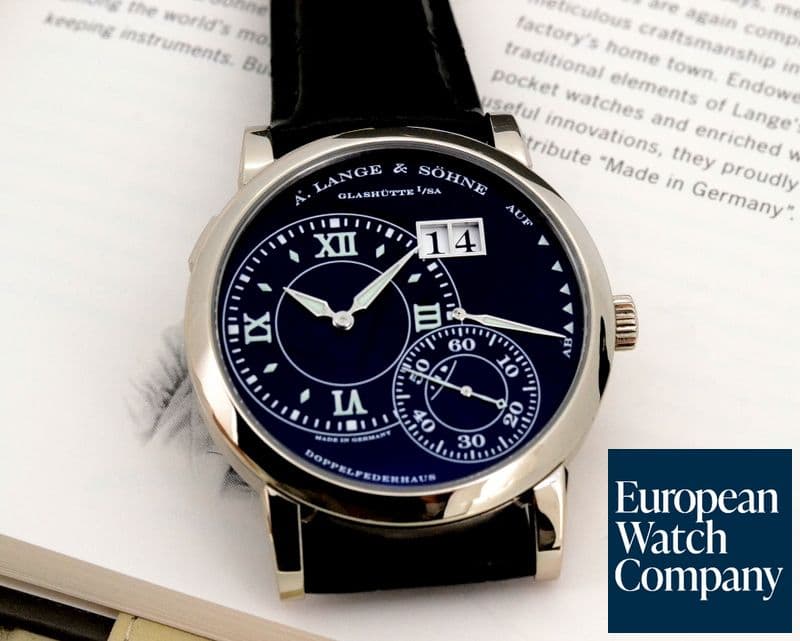 Image of A. Lange and Sohne Grand Lange 1 Luminous 18K White Gold 