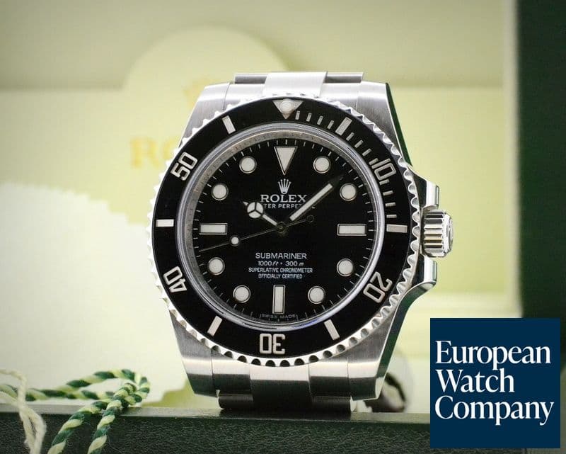 Image of Rolex Submariner No Date Ceramic Bezel SS