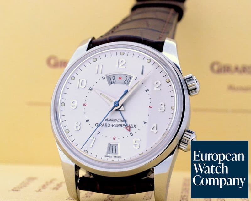 Image of Girard Perregaux Traveller II Silver SS